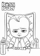 Boss Baby Coloring Pages  Best For Kids sketch template
