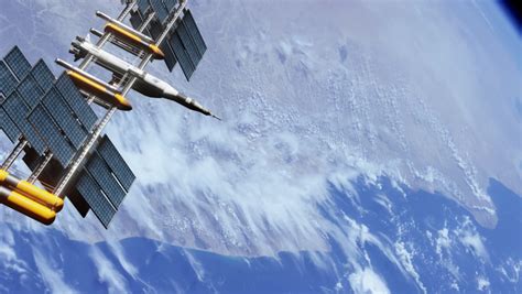 International space station floating above the earth image - Free stock photo - Public Domain ...