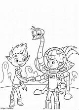 Miles From Tomorrowland For Kids coloring Page sketch template