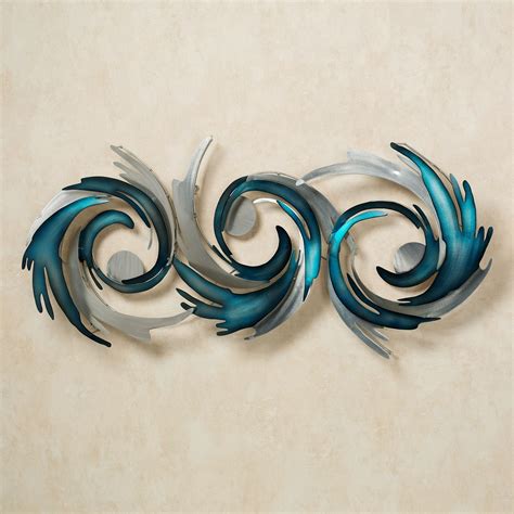 Top 15 of Turquoise Metal Wall Art