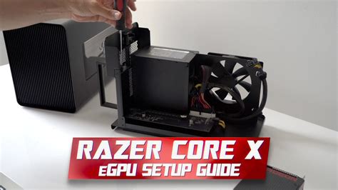 Razer Core X eGPU Setup Guide for Mac and Windows Bootcamp - YouTube