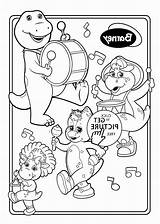 Baby Bop Coloring Pages  Easy For Kids sketch template