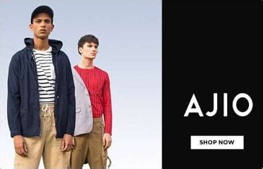 Flat 60% - 80% off on Men's Clothing - Ajio | Getfreedeals.co.in