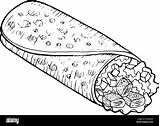 Burrito Coloring Disegni Ultracoloringpages Sketch Page sketch template