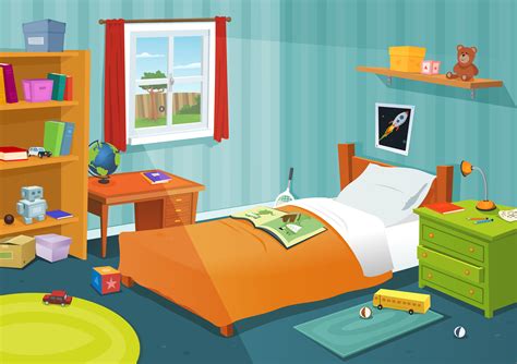 Messy Kids Room Clipart : Best Messy Room Illustrations, Royalty-Free ...