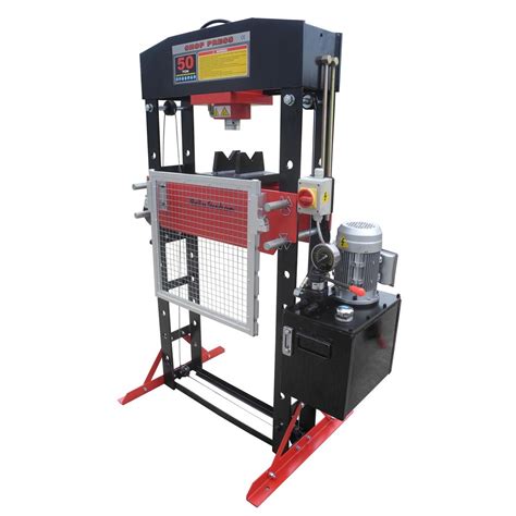 Electric Hydraulic Shop Press | Best 50 Ton Hydraulic Shop Press