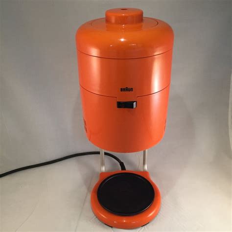Braun Orange Coffee Maker : Braun Kf 20 Aromaster 1972 Electric Drip Coffee Maker Designed By ...