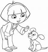 Dora Friends Coloring Pages Sketch Page sketch template