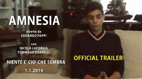 AMNESIA - Official Trailer - YouTube