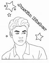 Justin Bieber coloring Pages  ColoringLib sketch template