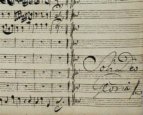 Soli Deo Gloria -Johann Bach handwriting | Music manuscript, Music ...