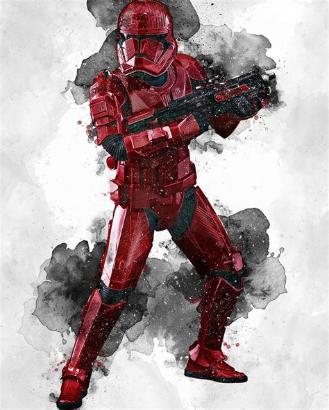 SITH TROOPER Sith Trooper Poster Sith Trooper Digital | Etsy | Star ...