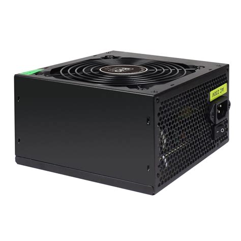 600W ATX Power Supply Unit 120mm Black Silent Fan for Computer PC PSU ...