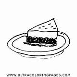 Coloring Cheesecake Pages Cheese Strawberry Cake Cakes Clipart  sketch template