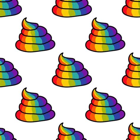 Rainbow Poop Wallpaper