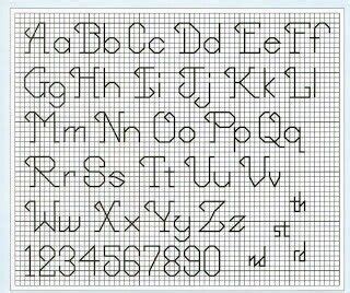 64 best backstitch alphabets images on Pinterest | Cross stitch embroidery, Cross stitching and ...