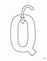 Letter Q Coloring Pages  15 FREE Printabulls sketch template