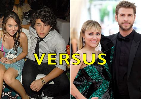 Miley Cyrus's Breakup With Nick Jonas Vs. Miley Cyrus's Breakup With ...