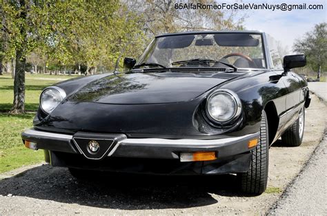 1985 Alfa Romeo Spider Veloce Convertible For Sale: 1985 Alfa Romeo ...