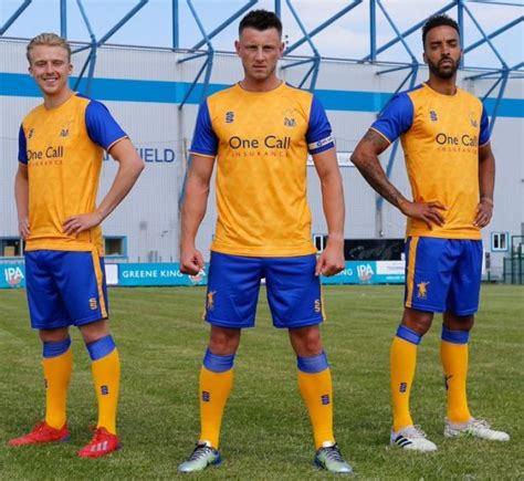 New Mansfield Town Kit 2021-22 | Surridge Sports MTFC Home Shirt 2021 ...