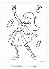 Free Dance Coloring Page  Printables Kidadl sketch template
