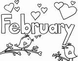 February 3 sketch template