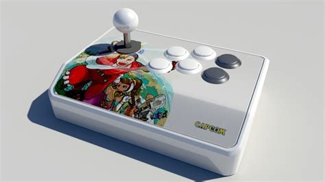 Arcade Fight Stick 3D model | CGTrader