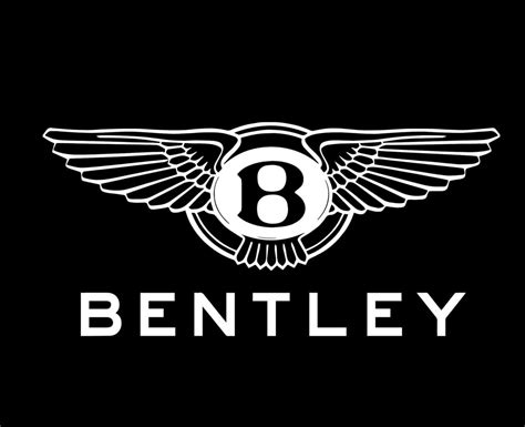 Bentley Brand Logo Symbol With Name White Design British cars ...