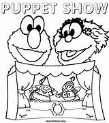 Puppet Coloring Page  Home sketch template