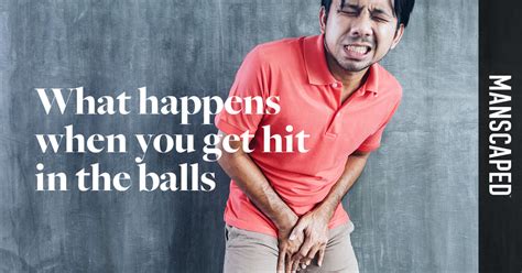 What Happens When You Get Hit in the Balls - Why It Hurts | MANSCAPED™