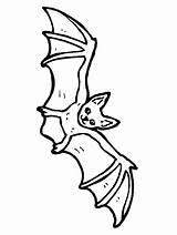 Bat Coloring Pages For Halloween sketch template