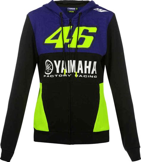 VR46 Yamaha Racing Zipp Hoodie - buy cheap FC-Moto