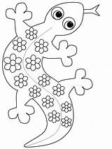 Printable Gecko Animals Coloring Pages  Coloringpagebookcom sketch template