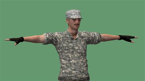 Army Officer - Download Free 3D model by Box Games (@Box_Games) [1ccd699] - Sketchfab