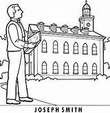 Kirtland Temple Coloring Page Pages sketch template