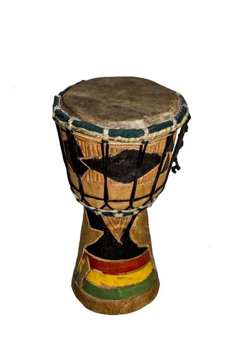 African Acoustic Drum Bongo Stock Photo - Image of indigenous, african ...