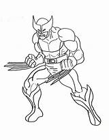 Wolverine Coloring Pages Free Printable PDF sketch template