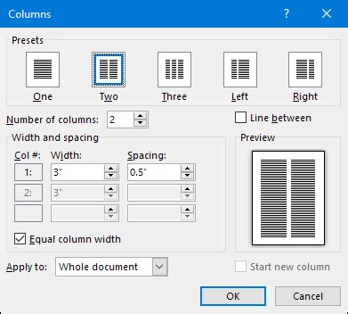 How To Adjust Column Size in Microsoft Word