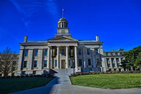 Old State Capitol University of Iowa Campus Iowa City Editorial Stock ...