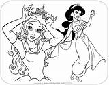 Printable Disney Princess Coloring Pages  Disneyclipscom sketch template