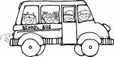 Bus Coloring Pages  Coloring Home sketch template