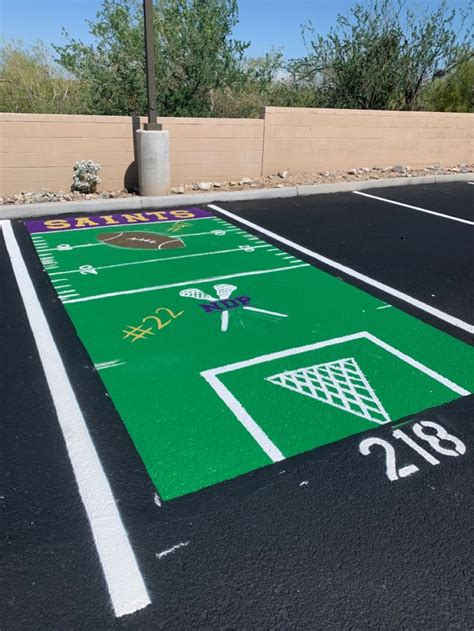 Senior Parking - Football and Lacrosse | Parking spot painting, Boy senior parking spot ideas ...