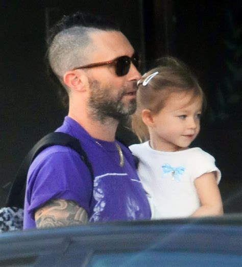 Adam Levine and Behati Prinsloo Grab Breakfast With Kids: Photos