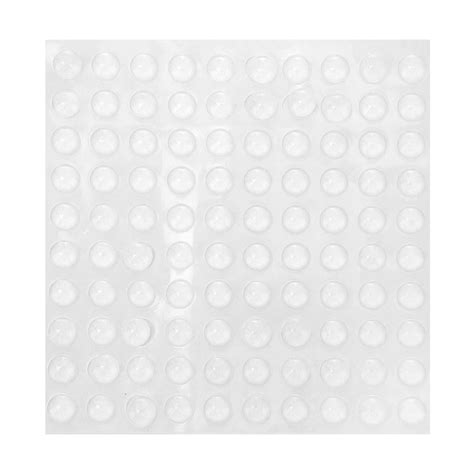 1 Sheet Cabinet Door Bumpers Self Adhesive Bumpers Pads Clear Silicone ...