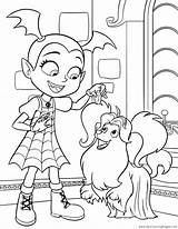 20  Free Printable Vampirina Coloring Pages EverFreeColoringcom sketch template