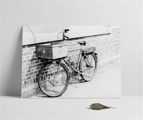 Bicycle, Black and White Photography, Vinatge, Printable Files, Old Bike,wall Art, Moody Photo ...