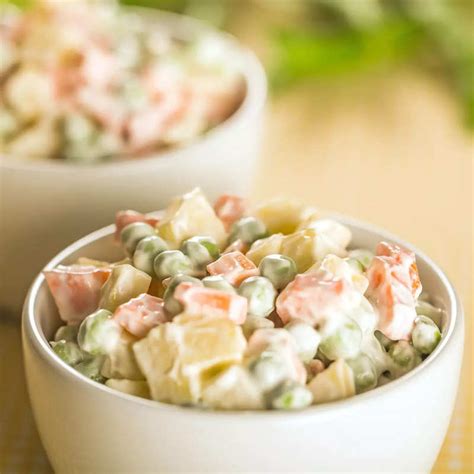 Russian Salad Recipe: How to Make Russian Salad