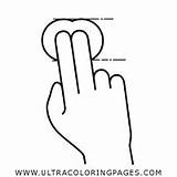 Fingers Coloring Pages sketch template
