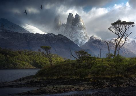 Three Fingers | Patagonia Fjords | Marc Adamus Photography