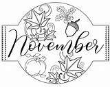 Free Printable Coloring Pages For November sketch template